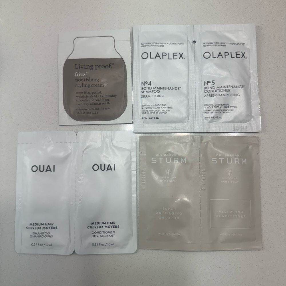 Hair sample set